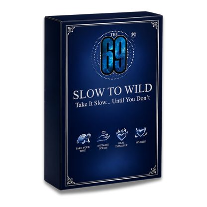 69 Slow to Wild – Progressive Card Game | 25 Step-by-Step Creative Cards