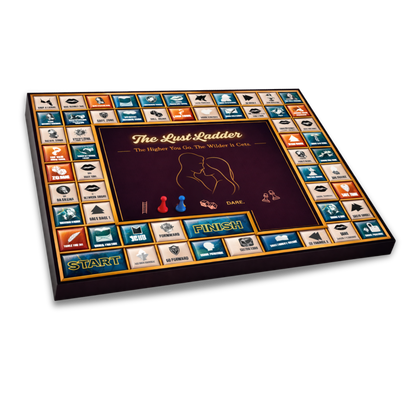 The Lust Ladder – Couple Board Game | Interactive Challenge Game for Fun Game Nights