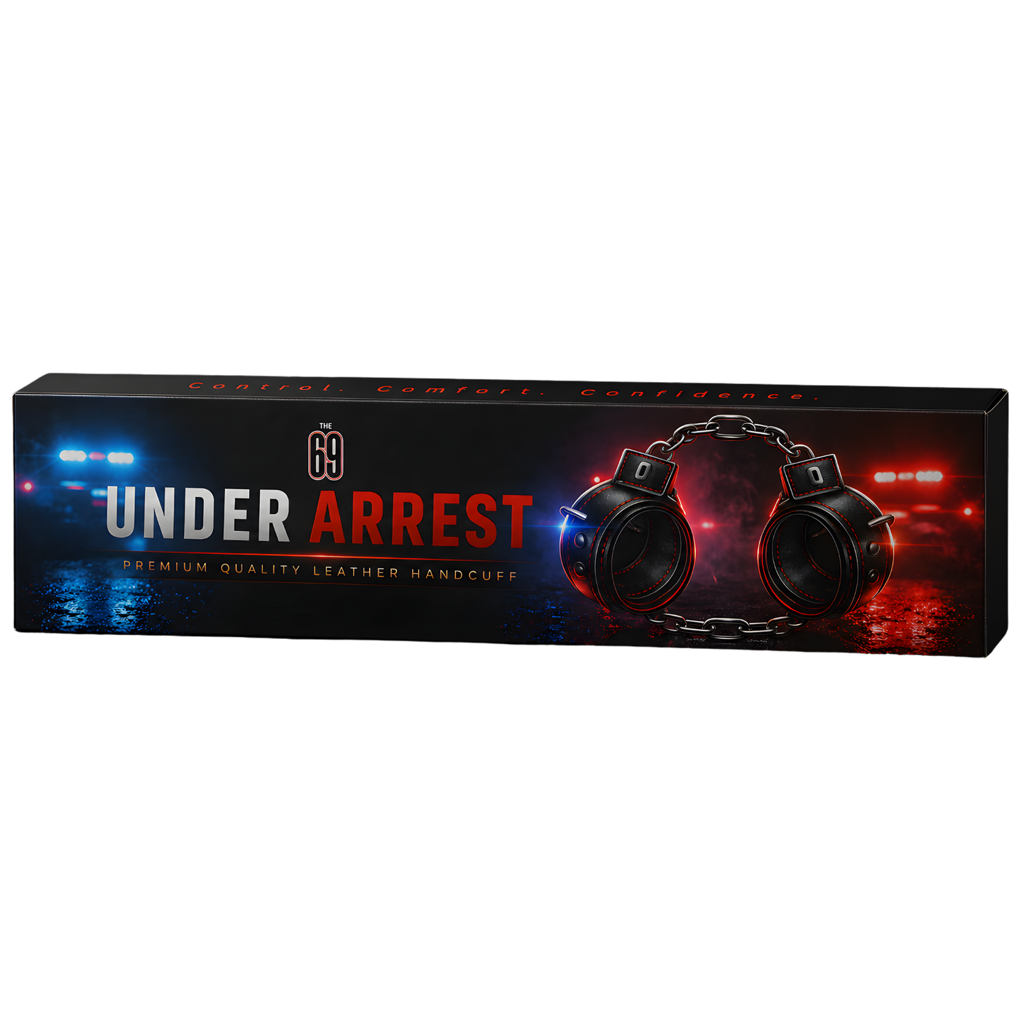 The 69 Under Arrest – Premium Leather Handcuff | Adjustable Comfort Control Accessory
