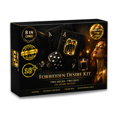 69 Forbidden Desire Kit | 8-in-1 Premium Couple Intimacy & Card Game Kit