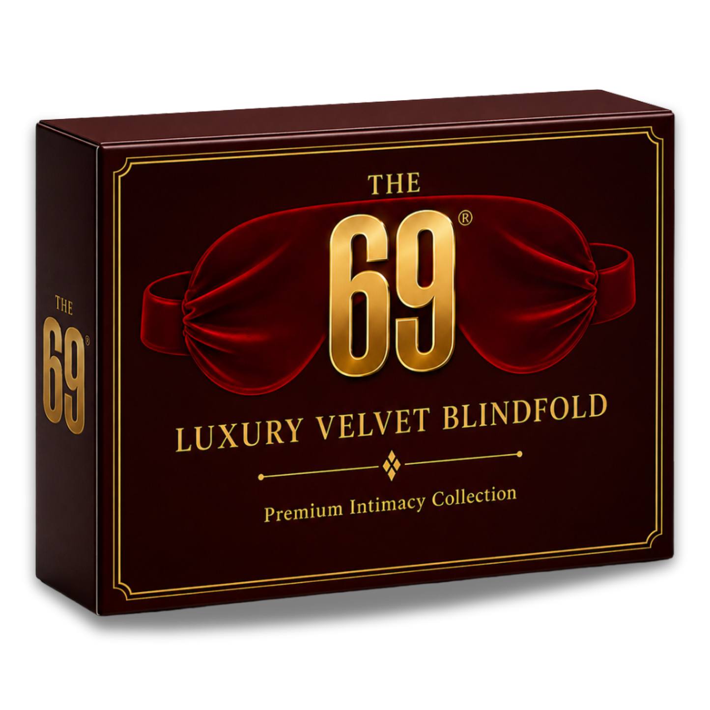 69 Luxury Velvet Blindfold – Premium Soft Eye Mask | Adjustable Comfort Fit