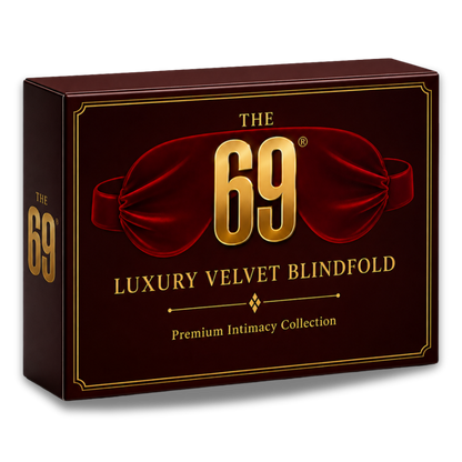 69 Luxury Velvet Blindfold – Premium Soft Eye Mask | Adjustable Comfort Fit