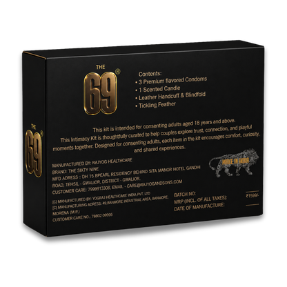 69 Sensory Seduction Kit | 7-in-1 Premium Couple Intimacy Experience Kit